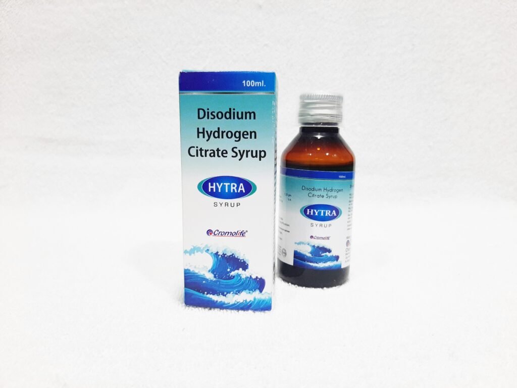 (Hytra Syrup) Disodium Hydrogen Citrate 1.4 Gm Syrup Orion Life Science