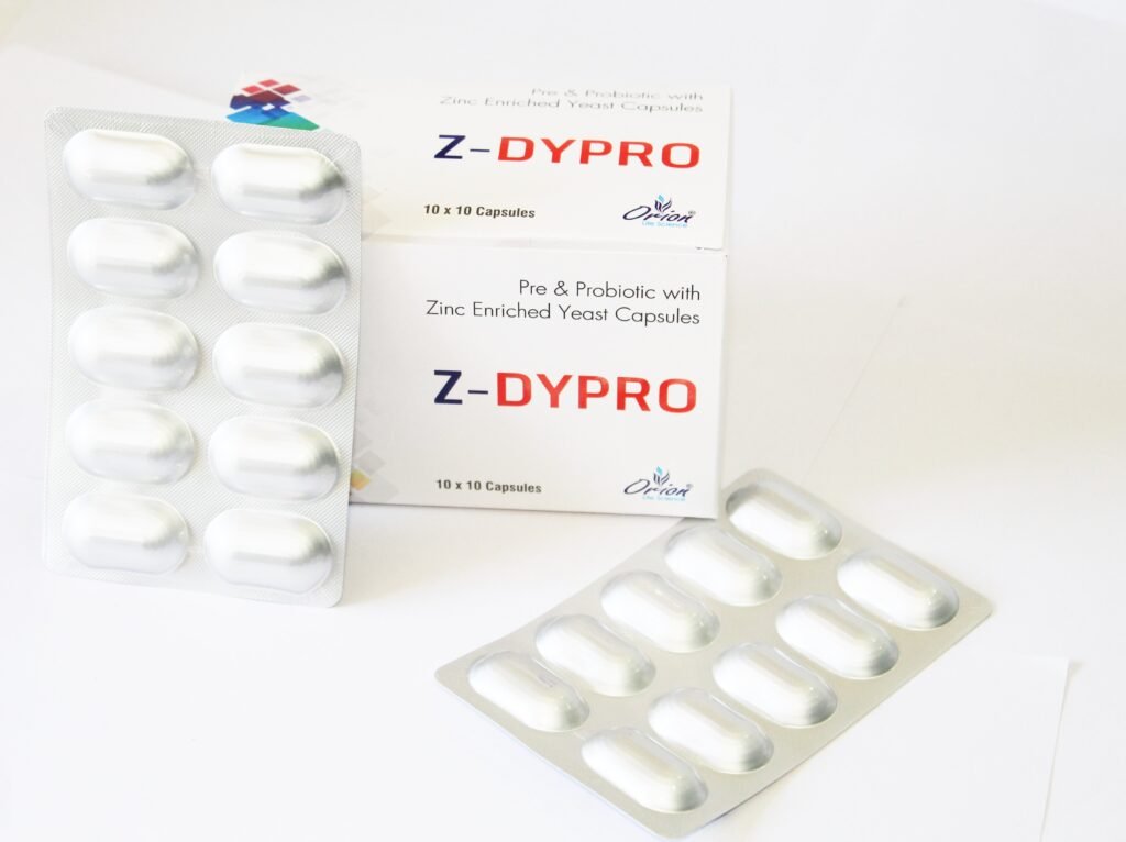 (Z-Dypro Cap) Pre & Probiotic With Zinc Cap | Orion Life Science